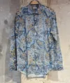 Etro Roma Celestial Pattern Shirt In Blue
