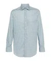 Etro Paisley-print Shirt In Blue