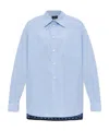 Etro Long-sleeved Shirt In Blue
