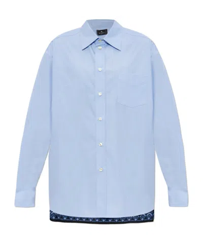 ETRO SHIRT WITH PRINT ON THE BACK