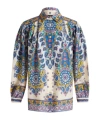 Etro Long-sleeved Shirt In Multicolor