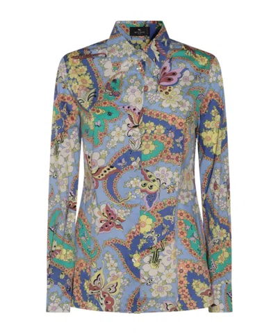 ETRO ETRO PAISLEY PRINTED LONG-SLEEVED SHIRT
