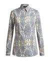 Etro Paisley Printed Slim-fit Shirt In Multicolor