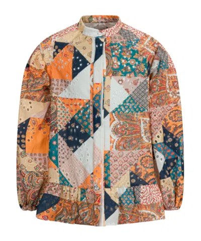 Etro Kids' Long-sleeved Shirt In Multicolor