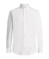 Etro Logo-embroidered Button-up Shirt In White