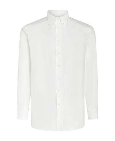 Etro Long-sleeved Shirt In White