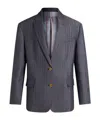 Etro Logo-engraved Buttons Oversized Jacket In Black