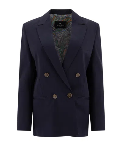 ETRO ETRO DOUBLE BREASTED JACKET