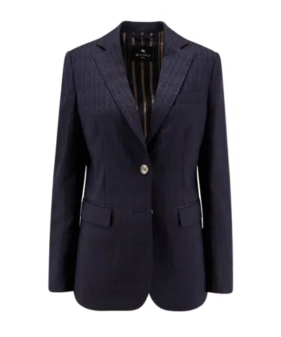 ETRO LONG-SLEEVED SUIT JACKET