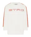 Etro Long-sleeved Sweatshirt In White