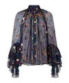 Etro Paisley Silk Shirt In Multi