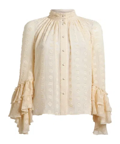 Etro Long-sleeved Shirt In Neutral