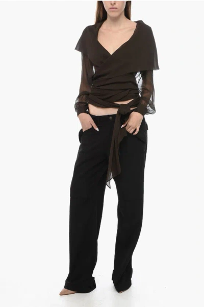 Etro Loose-fit Cargo Pants With Velcro Detail