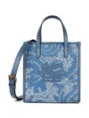 Etro Small Denim Love Trotter Bag With Pegaso Symbol