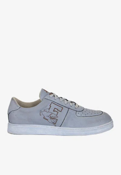 Etro Low-top College Sneakers In Blue