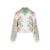 Etro Women's Lucky Charms Bomber Jacket In White