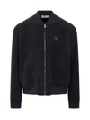 Etro Luxurious Bomber Jacket In Blu