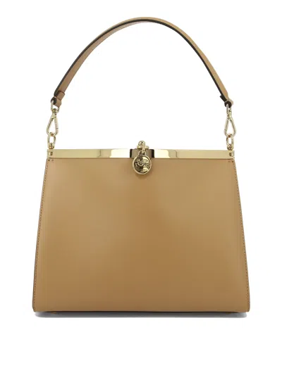 Etro Luxurious Brown Calfskin Shoulder Bag For Women