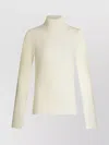 Etro Luxurious Knitwear Tops Turtleneck In White
