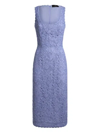 ETRO MACRAMÉ MINI DRESS