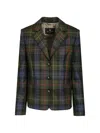 Etro Single-breasted Blazer In Multi