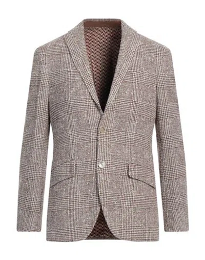 Etro Man Blazer Ivory Size 44 Alpaca Wool, Wool, Polyamide In White