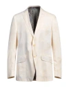 Etro Patterned Blazer With Pockets And Lapel In White