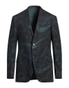 Etro Men's Paisley Jacquard Evening Jacket In Grey