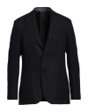 Etro Man Blazer Navy Size 40 Acrylic, Polyester In Navy Blue