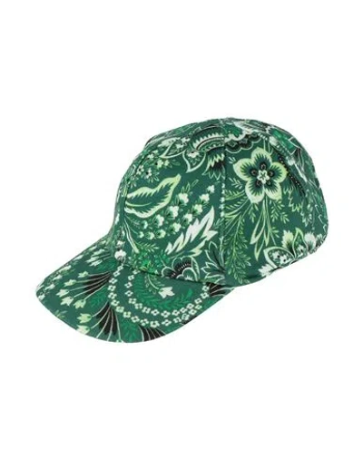 Etro Babies'  Toddler Boy Hat Green Size 6 Cotton, Polyamide