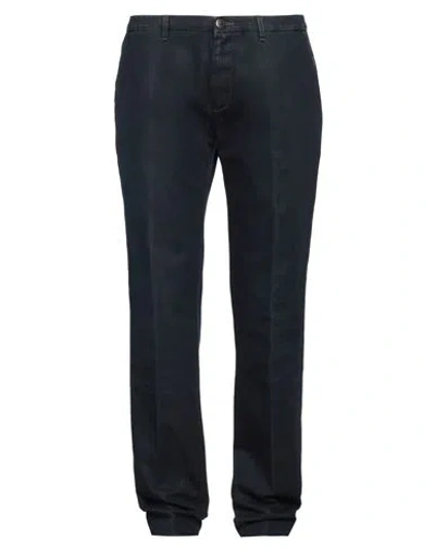 Etro Man Jeans Blue Size 42 Cotton, Elastomultiester