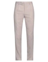 Etro Man Pants Beige Size 36 Wool, Elastane