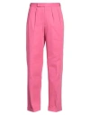 Etro Man Pants Fuchsia Size 36 Cotton In Pink