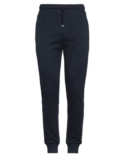 Etro Man Pants Midnight Blue Size M Cotton, Nylon, Polyester, Elastane