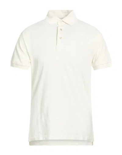 Etro Man Polo Shirt Ivory Size L Cotton In Gray