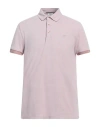 Etro Man Polo Shirt Mauve Size L Cotton In Pink