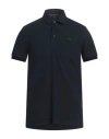Etro Man Polo Shirt Midnight Blue Size S Cotton