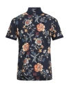 Etro Man Polo Shirt Navy Size L Cotton In Blue