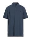Etro Man Polo Shirt Navy Size Xxxl Cotton In Blue