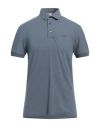 Etro Man Polo Shirt Pastel Blue Size S Cotton