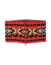 Etro Man Scarf Red Size L Wool