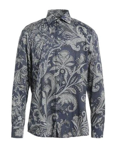 Etro Floral Pattern Button-down Collar Shirt In Multi