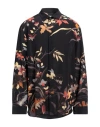Etro Man Shirt Steel Grey Size L Silk