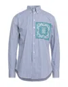 Etro Shirts In Navy Blue
