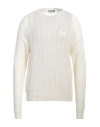Etro Man Sweater Ivory Size L Cashmere In White