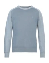 Etro Man Sweater Pastel Blue Size M Virgin Wool