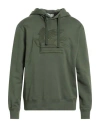 Etro Man Sweatshirt Military Green Size L Cotton