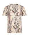 Etro Man T-shirt Sand Size L Cotton In Beige