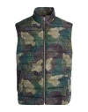 Etro Man Vest Dark Green Size Xxl Polyamide In Green