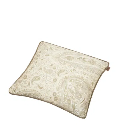 Etro Maranta Cushion In Sand